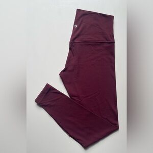 BNWOT Lululemon Align High-Rise Ribbed Pant 28"